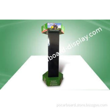100% Eco - friendly Six - side - show Cardboard Display Sta